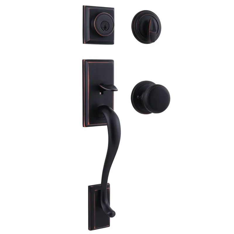 Signature Series Hawthorne Handleset, With Smart Key, Venetian Bronze