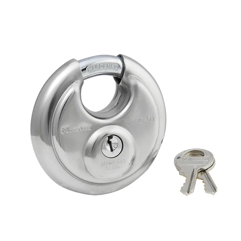 2-3/4 In. H X 2-3/4 In. W Stainless Steel 4-pin Cylinder Shrouded Padlock
