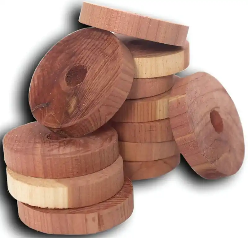 Cedar Fresh Natural Cedar Scent Cedar Disks 2 In. Wood