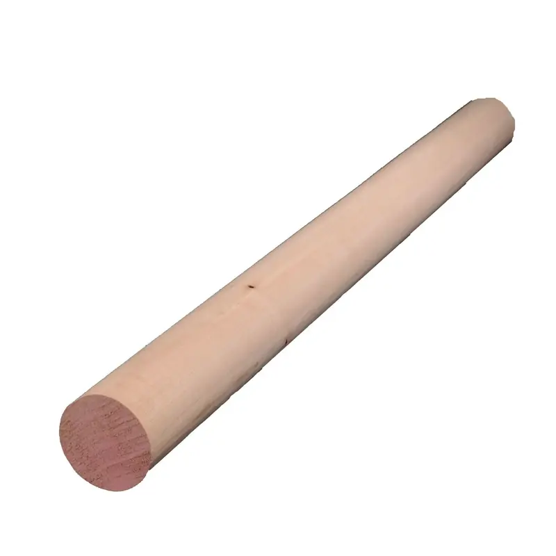 Round Ramin Hardwood Dowel 1-1/2 In. D X 36 In. L 1 Pk Pink