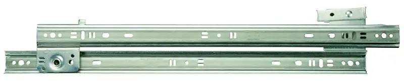24 In. L Steel Ball-bearing Rollers Drawer Slide 2 Pk