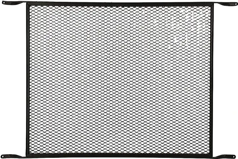 M-d Building Products 19 In. L Aged Bronze Bronze Aluminum Door Grille 1 Pc