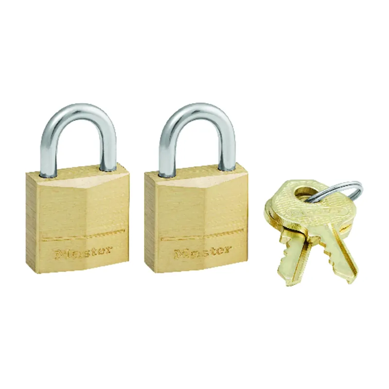 3/4 In. H X 7/16 In. W X 3/4 In. L Brass Pin Cylinder Exterior Padlock