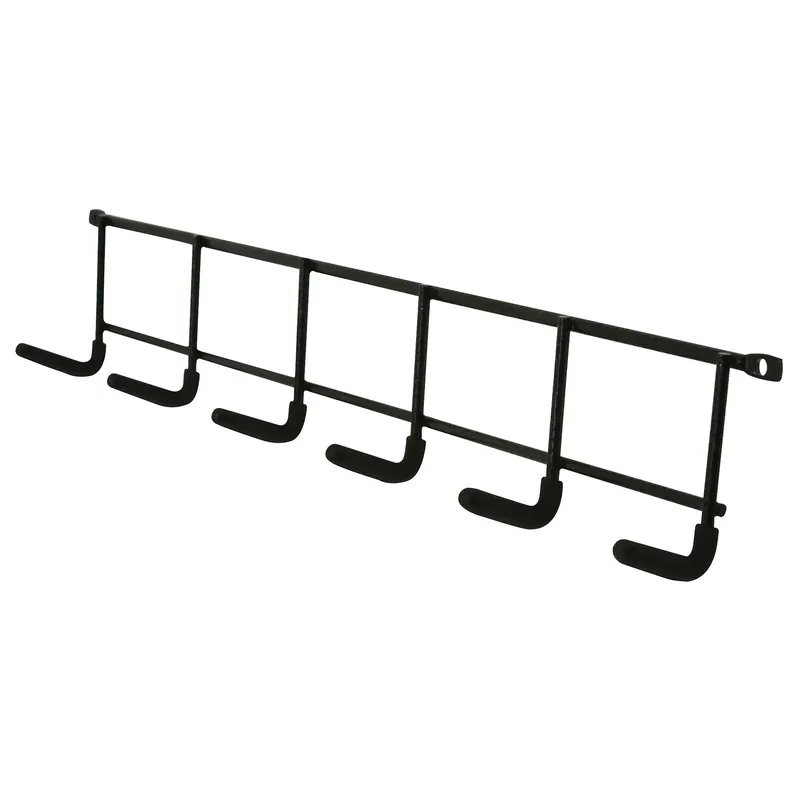 16.5 In. L Zinc-plated Black Steel Household Hanger Holder 15 Lb. Cap. 1 Pk