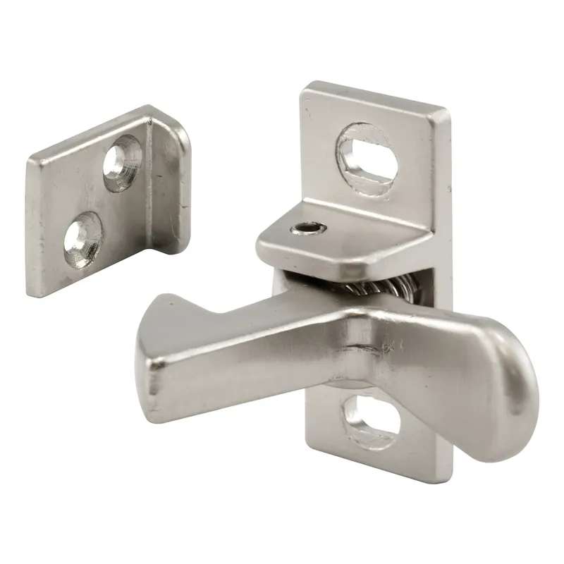 1.3 In. H X 0.63 In. W X 0.9 In. D Satin Nickel Steel Elbow Catch