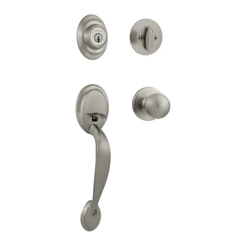 Satin Nickel Dakota Entry Handleset