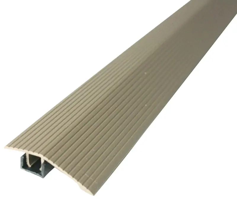 Cinch 1/2 In. H X 36 In. L Brown Aluminum Reducer Transition Strip