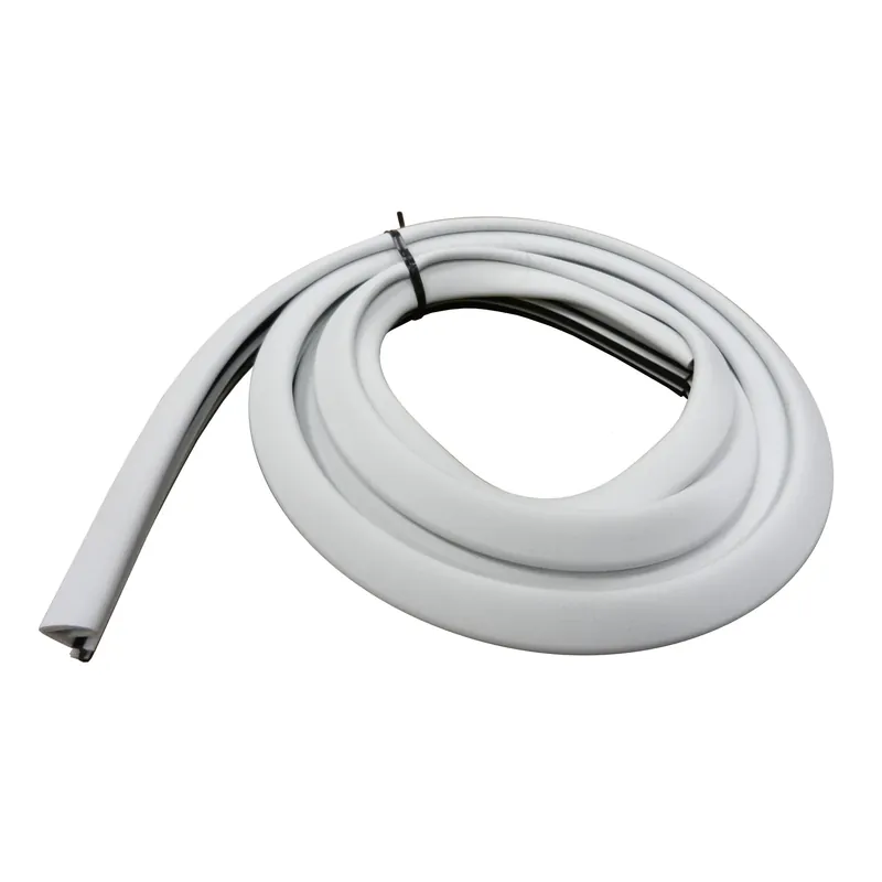 Platinum Collection Garage Door Weatherstrip, White, 84-in.