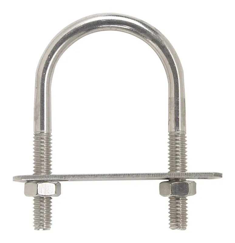 5/16 In. X 2 In. W X 4-11/16 In. L Coarse Stainless Steel U-bolt