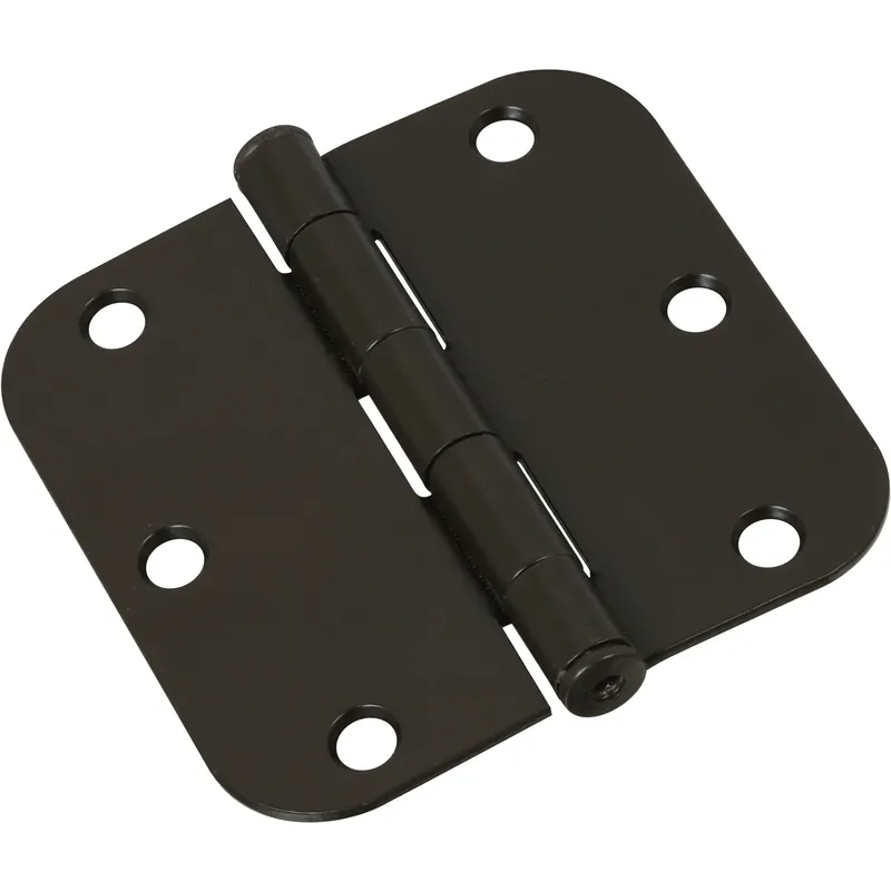 3-1/2 In. L Oil Rubbed Bronze Door Hinge 3 Pk