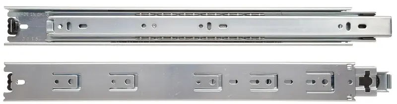 22 In. L Steel Full Extension Drawer Slide 2 Pk