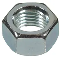 5/16 In. Zinc-plated Steel Sae Hex Nut 100 Pk