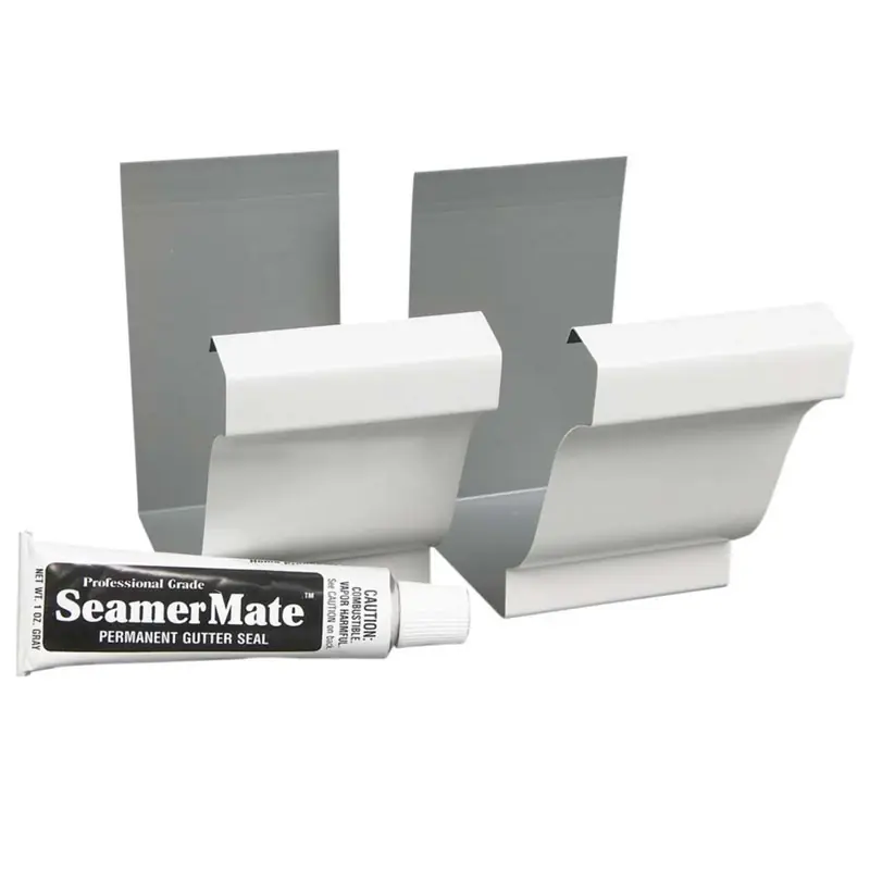 White Aluminum K Gutter Seamers