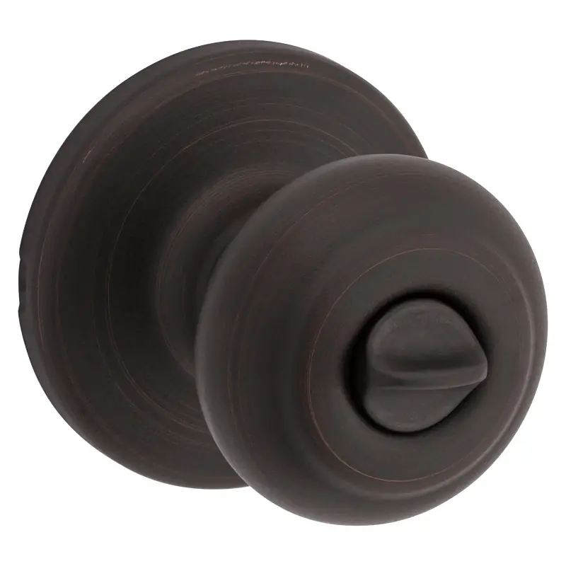 Security Cove Privacy Lockset, Venetian Bronze