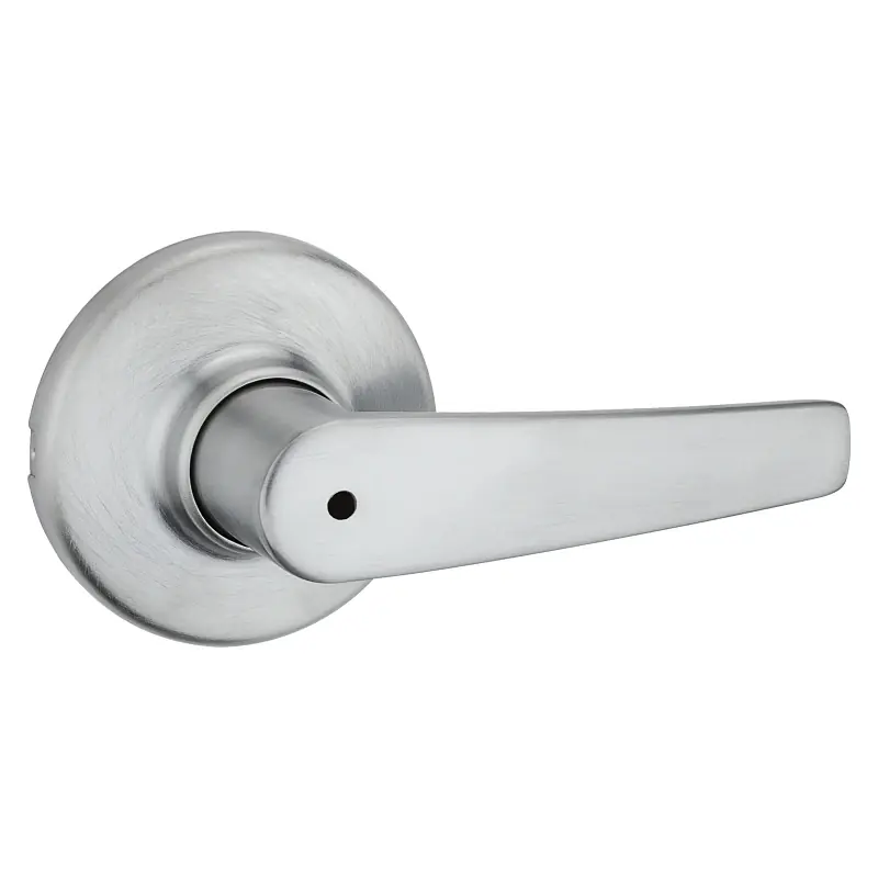 Security Delta Privacy Lever Lockset, Satin Chrome