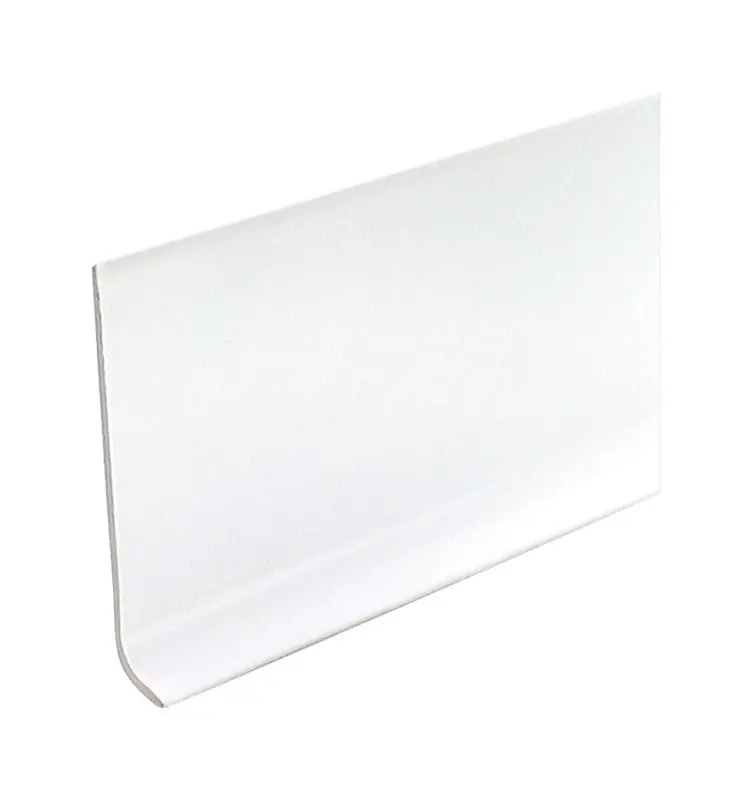 2-1/2 In.x 4 Ft. Snow White Vinyl Wall Base