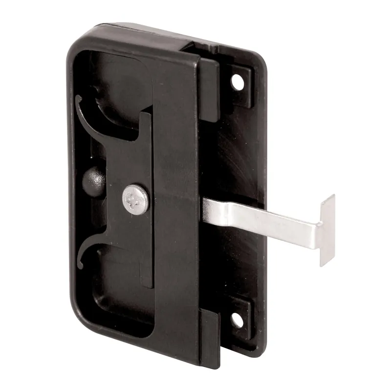 Prime-line Zinc-plated Black Plastic Latch And Pull 1 Pk
