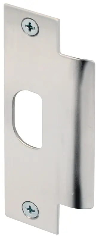 Stainless Steel Commercial Door Strike Plate 4-7/8 In. X 1-1/4 In.