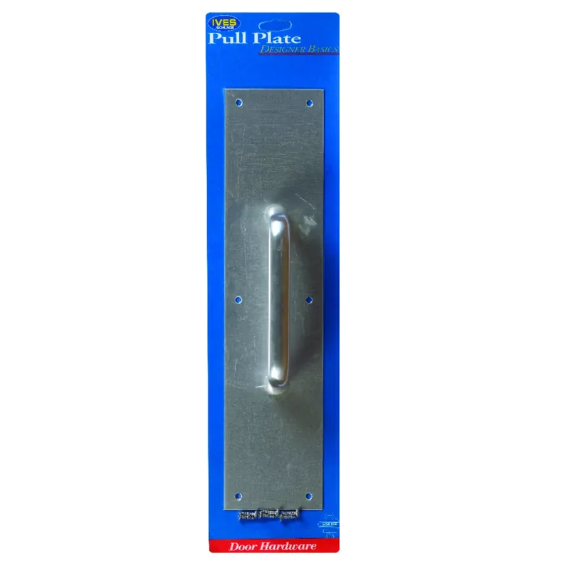 15 In. L Aluminum Aluminum Pull Plate