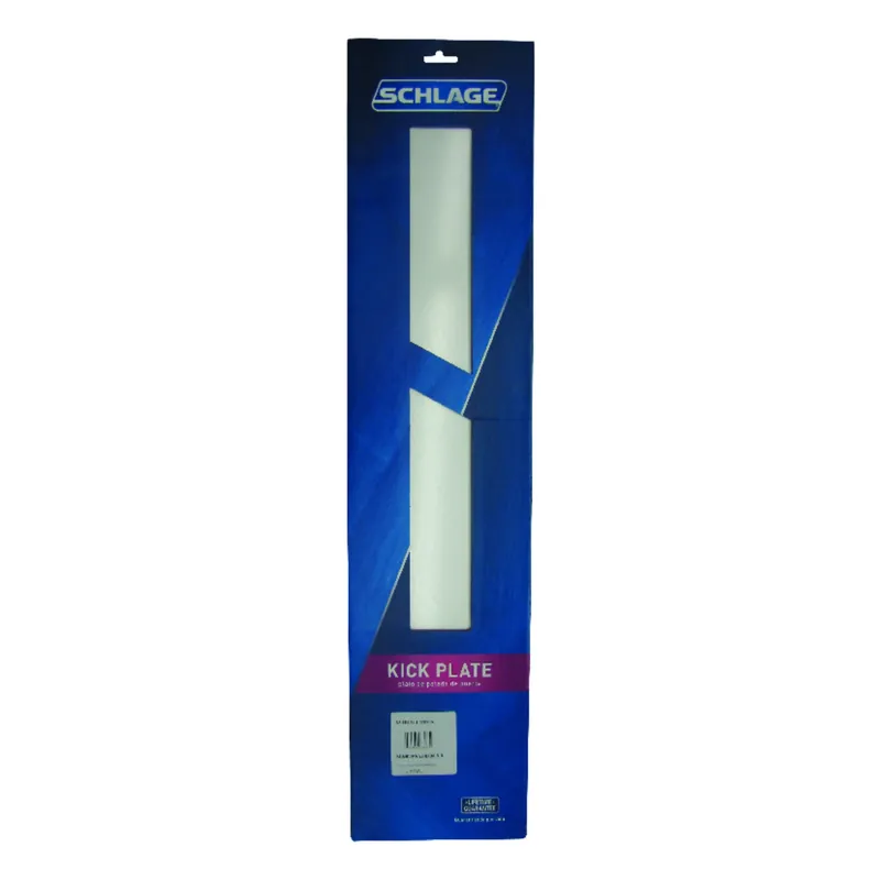 8 In. H X 34 In. L Anodized Aluminum Kickplate - Durable Door Protection