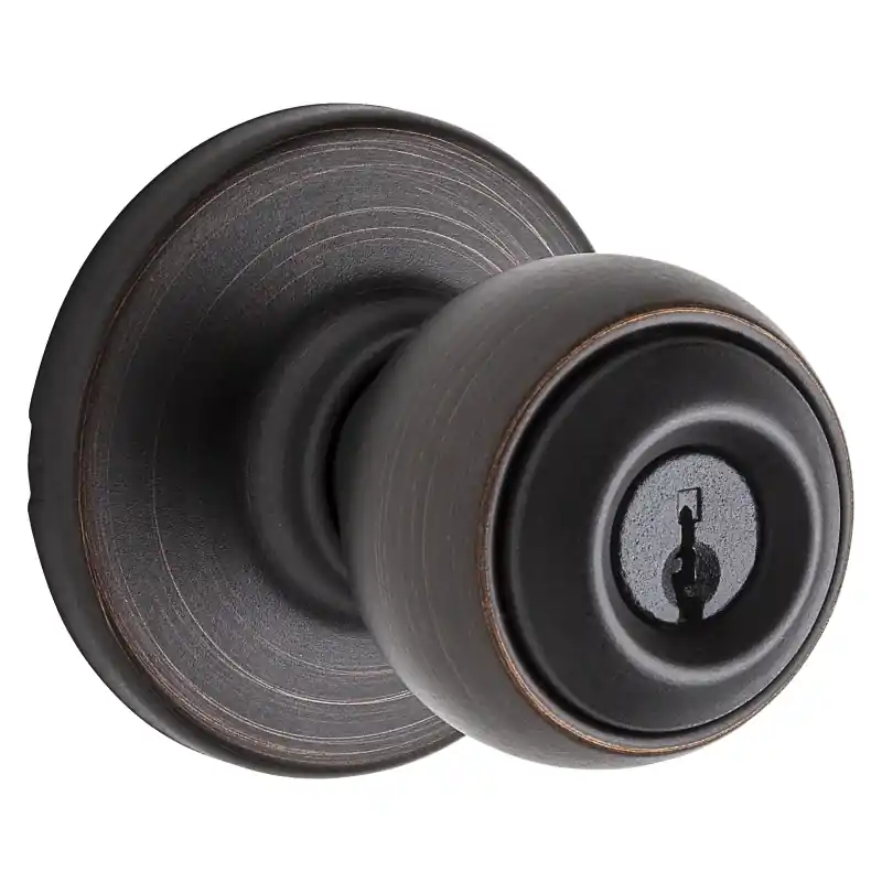 Polo Knob Entry Lock, Venetian Bronze