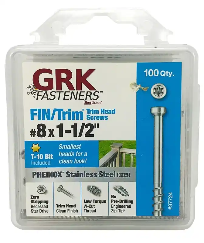 No. 8 X 1-1/2 In. L Star Climatek Coarse Trim Screws 100 Pk