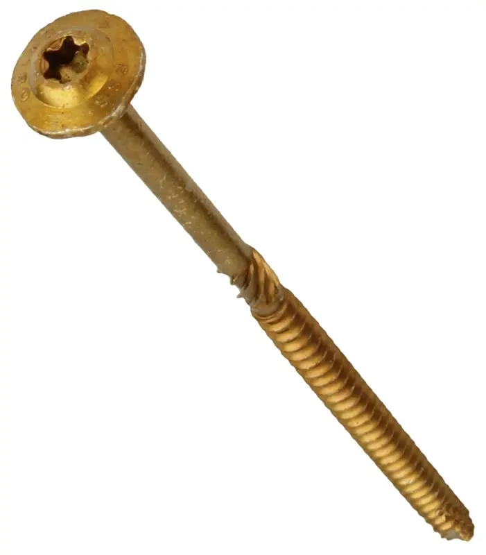 5/16 In. In. X 8 In. L Star Hex Head W-cut Structural Screws