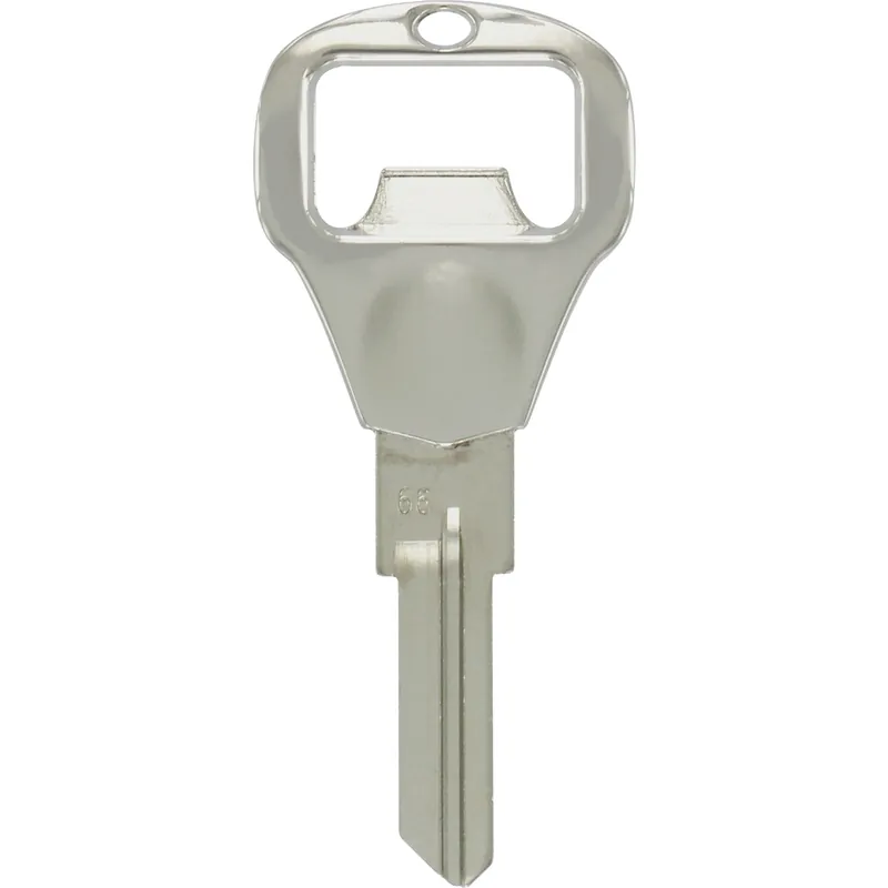 Bottle Opener Key House/padlock Universal Key Blank Double