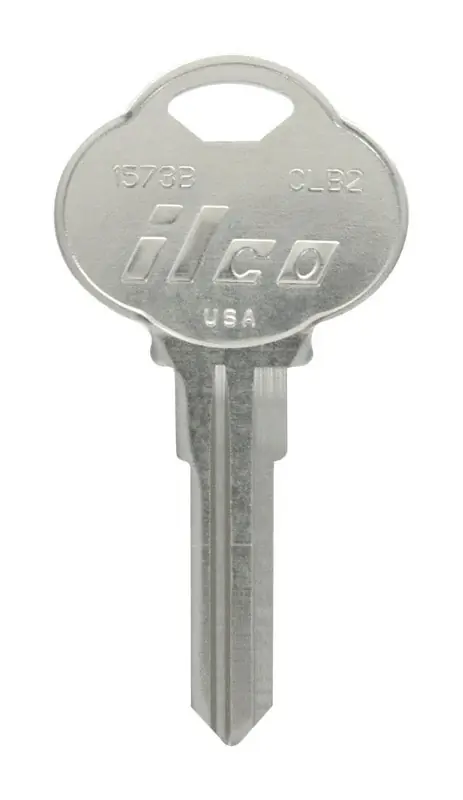 Keykrafter Automotive Key Blank 189 Double For Club Steering Wheel Silver