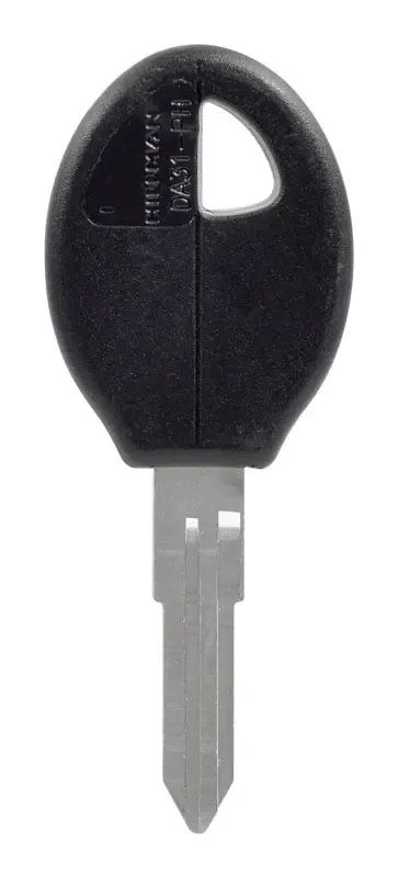 Traditional Key Automotive Key Blank Double For Nissan Black/silver