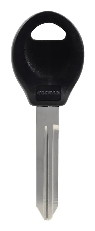 Traditional Key Automotive Key Blank Double For Nissan Black/silver
