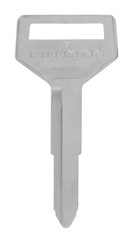 Traditional Key Automotive Key Blank Double For Toyota Silver