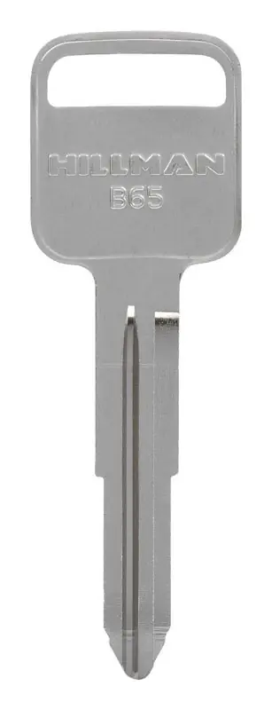Traditional Key Automotive Key Blank Double For Gm Silver