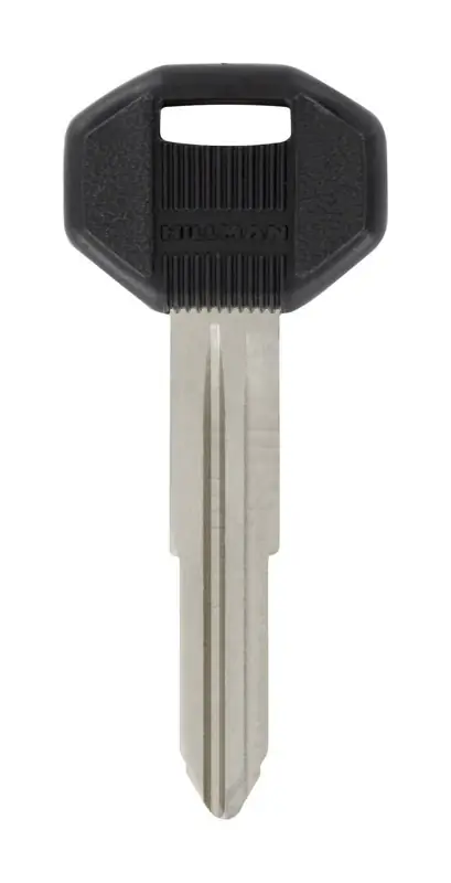 Traditional Key Automotive Key Blank Double For Mitsubishi Black/silver