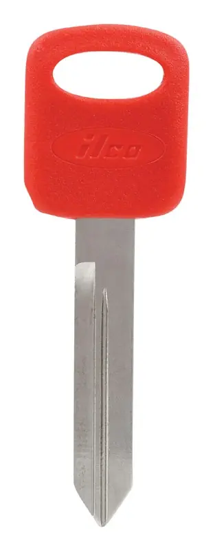 Colorplus Traditional Key Automotive Key Blank Double For Ford Red/silver