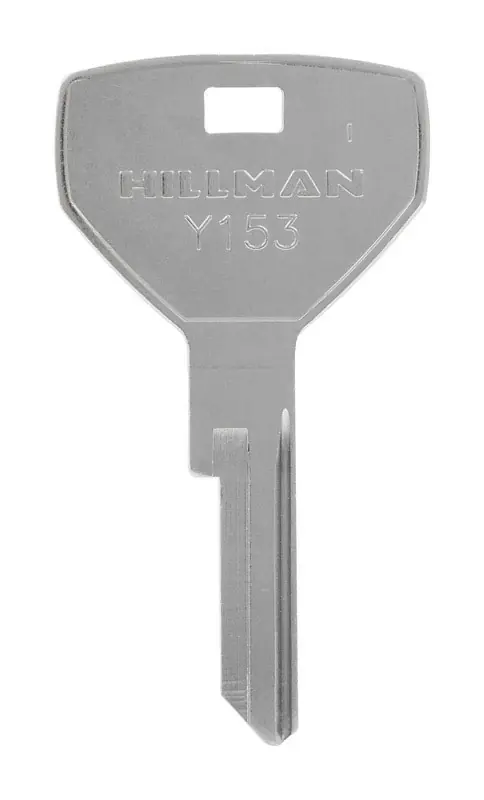 Traditional Key Automotive Key Blank Single For Chrysler Silver