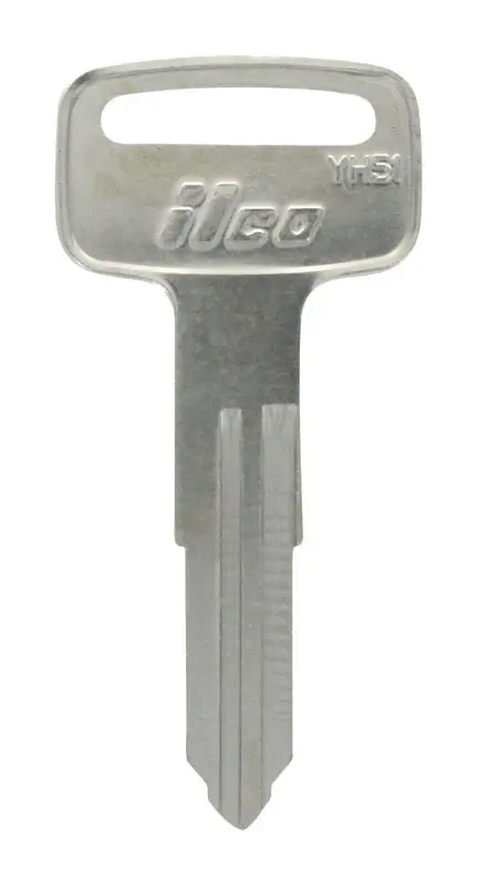 Traditional Key Automotive Key Blank Double For Yamaha Black/silver
