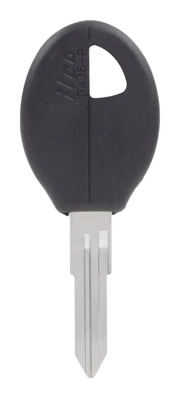 Traditional Key Automotive Key Blank Double For Nissan Black/silver