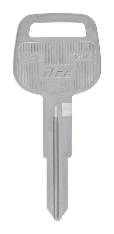 Traditional Key Automotive Key Blank Double For Toyota Silver