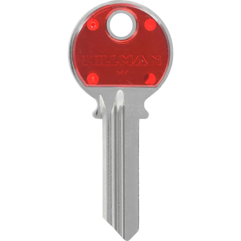 Colorplus Traditional Key House/office Key Blank Single Red
