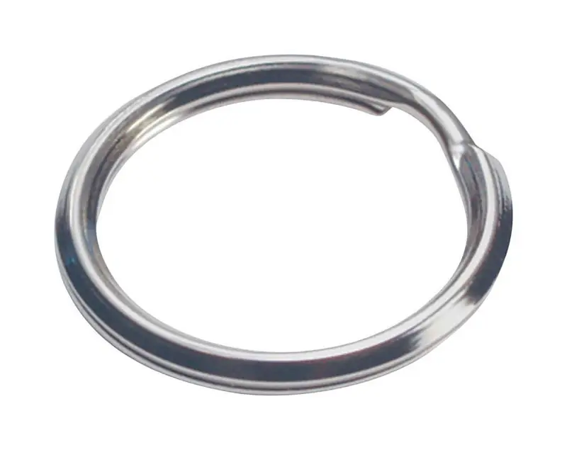 Tempered Steel Silver Split Rings/cable Rings Key Ring
