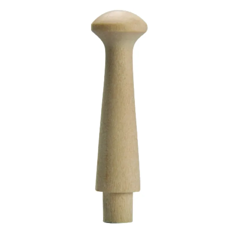 3-1/2 In. L Natural Beige Oak Medium Shaker Pegs 2 Pk