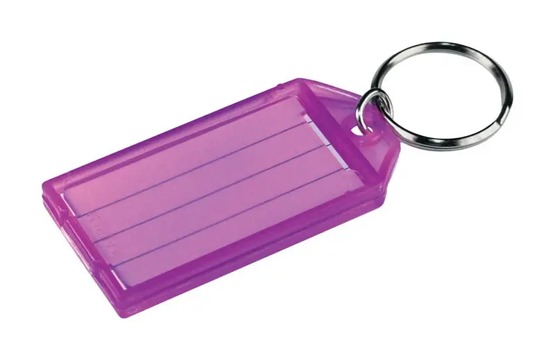Plastic Assorted Id Key Tag