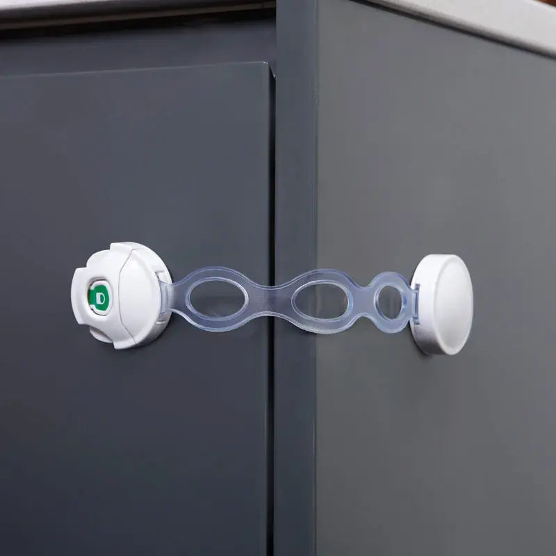 Ezy-check White Plastic Safety Latch 1 Pk