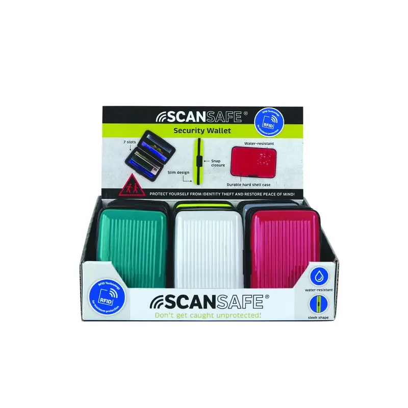Safety And Security Security Wallet Aluminum 1 Pk