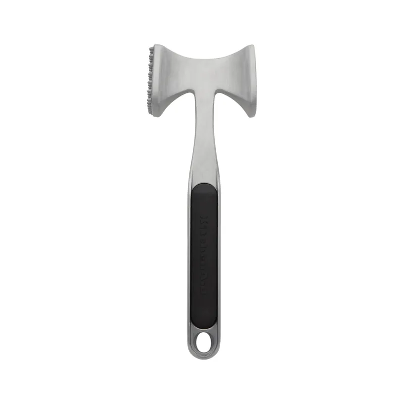 11 In. Black Aluminum Meat Tenderizer Ko119ohoba