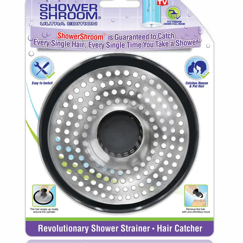 Shower Stall Drain Protector & Hair Catcher