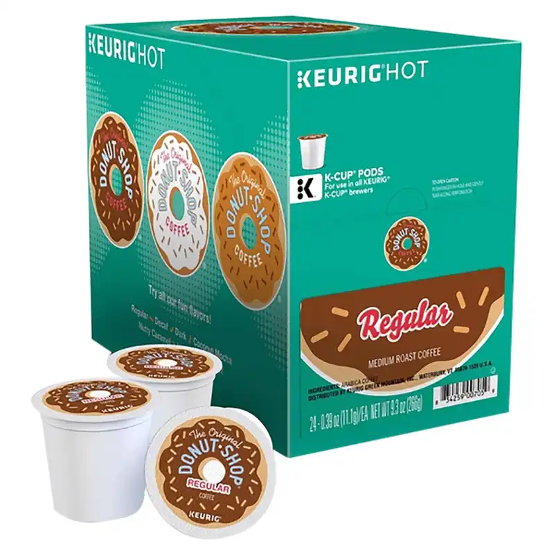 The Original Donut Shop Medium Roast Regular Coffee K-cups 24 Pk