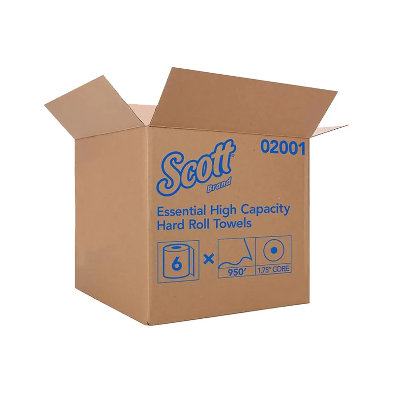 Essential Hard Roll Towels 1 Ply 6 Pk
