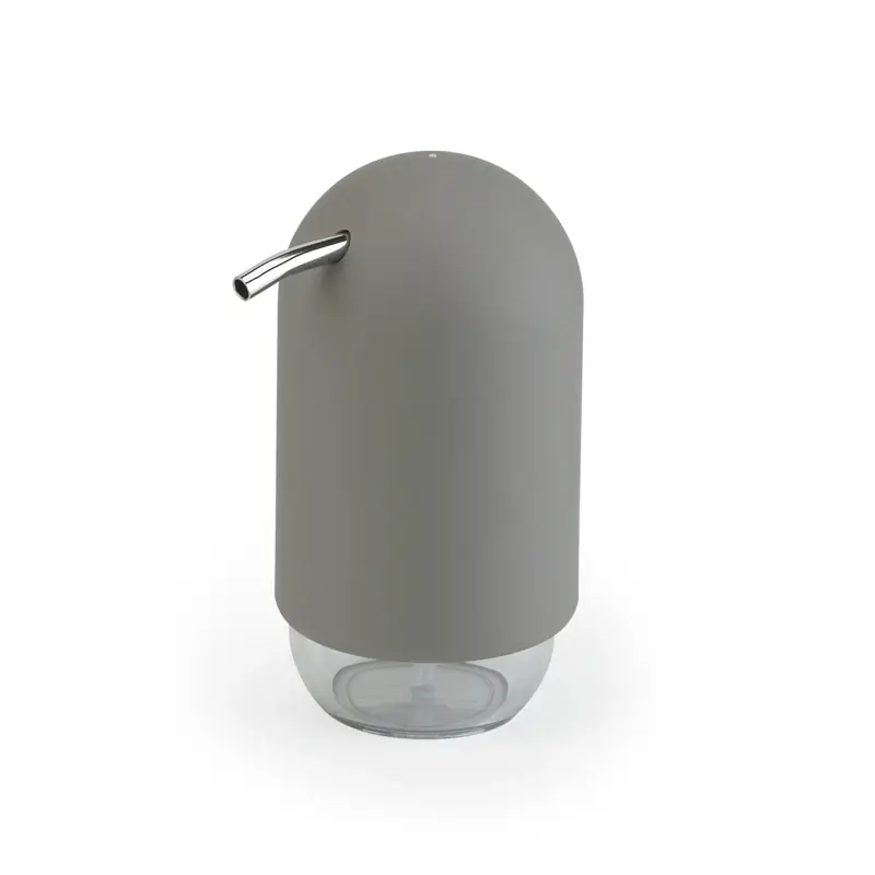 8 Oz Touch Free Liquid Soap Pump Dispenser - Gray, Counter Top Model 023273-918